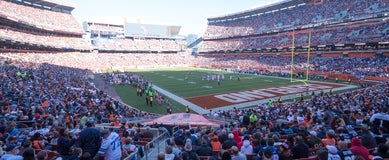 Seat view from Lower Level End Zone