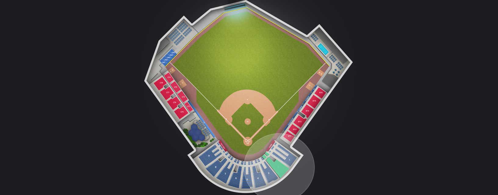 Seat view from Box