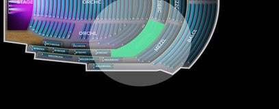 Seat view from Box Tier