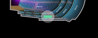 Seat view from Mezzanine Box