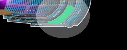 Seat view from Mezzanine