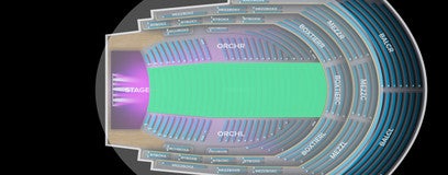 Seat view from Ochestra