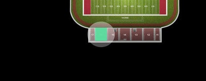 Seat view from Reserved