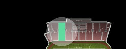 Seat view from Reserved