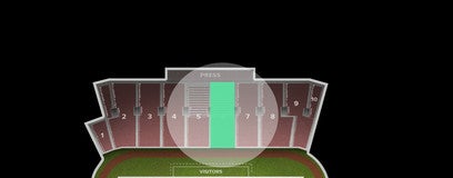 Seat view from Reserved