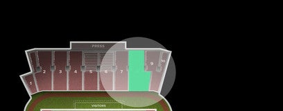 Seat view from Reserved
