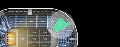 Seat view from Lower