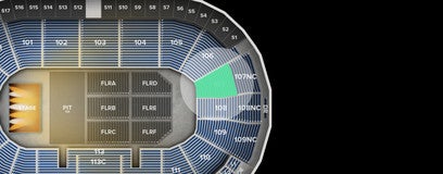 Seat view from Lower