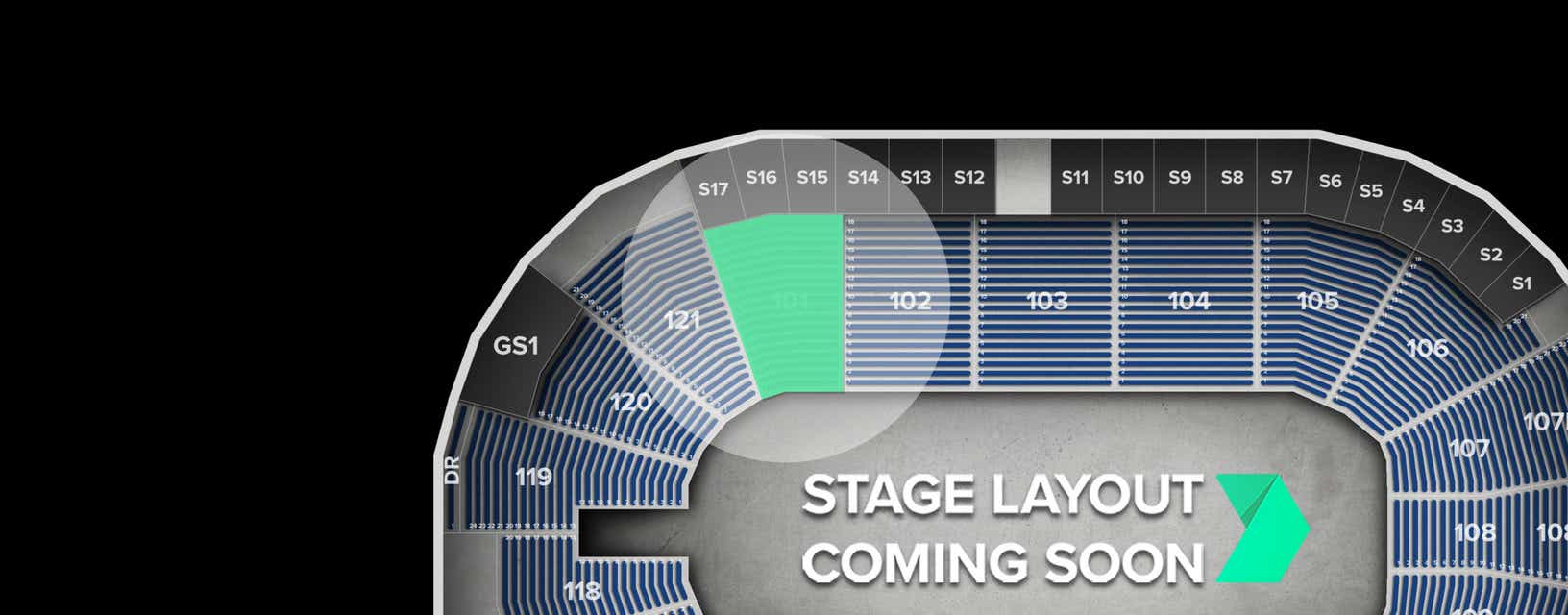 Seat view from Lower