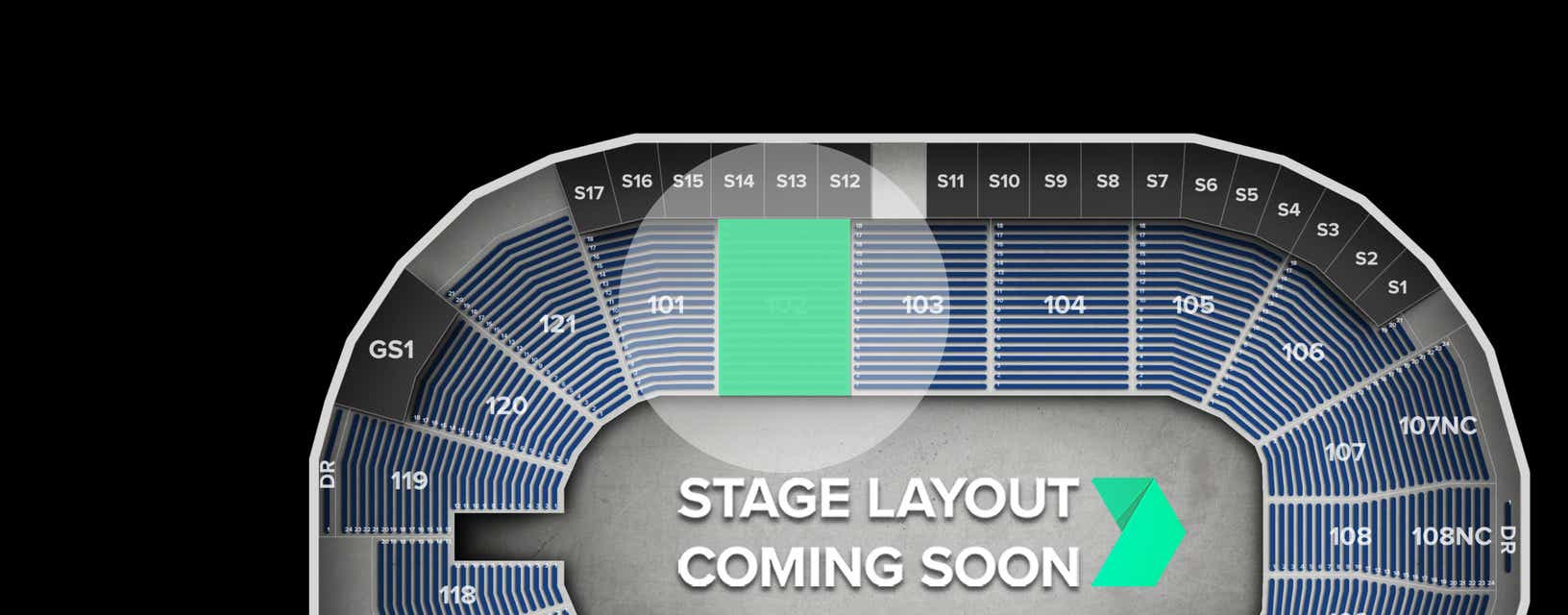 Seat view from Lower