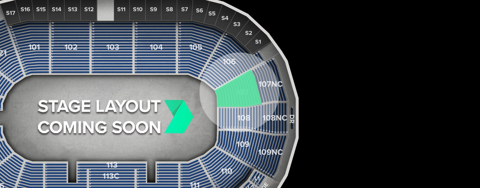 Seat view from Lower