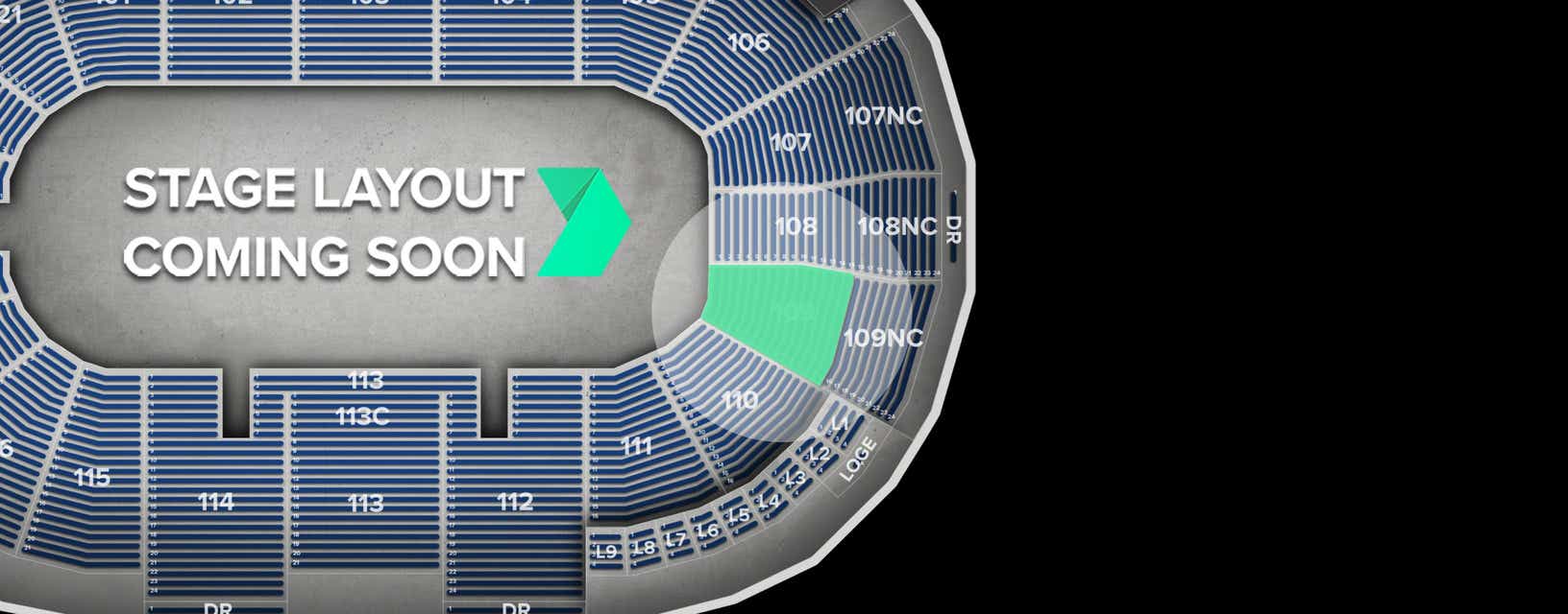 Seat view from Lower