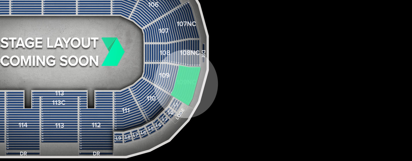Seat view from Upper Bowl