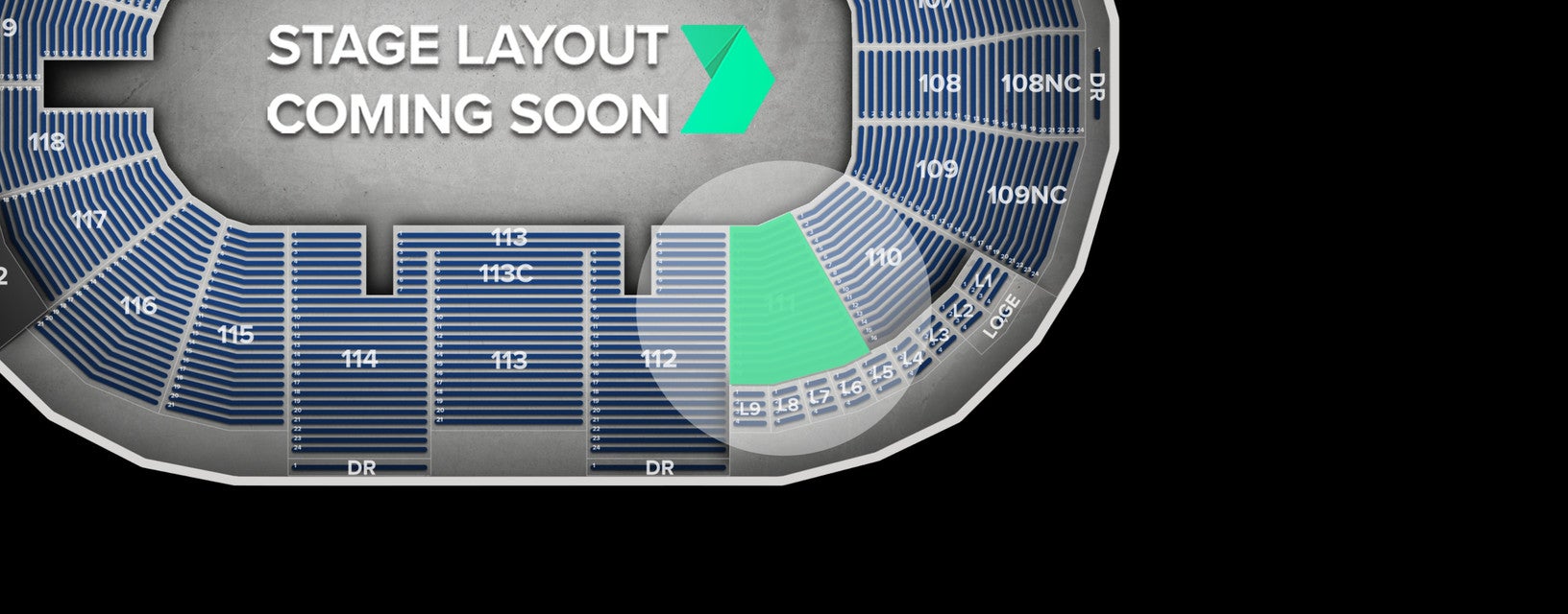 Seat view from Lower