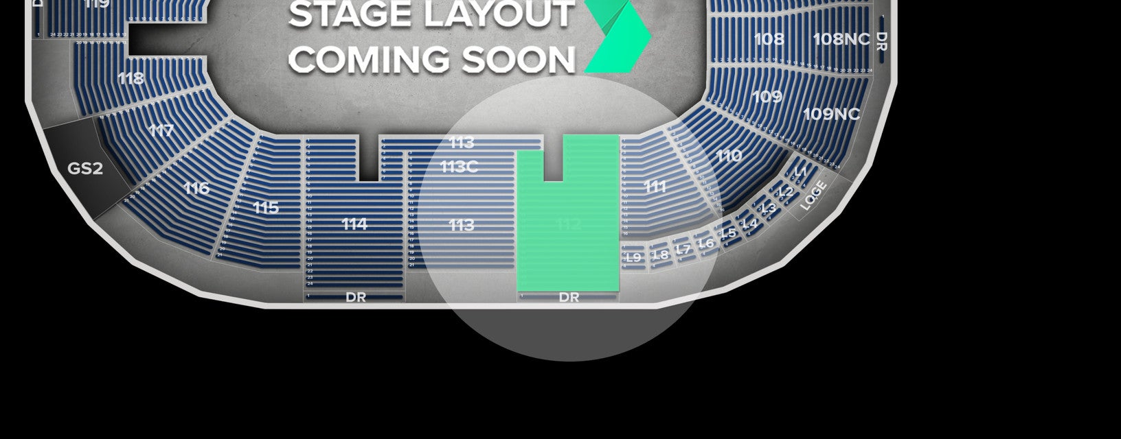 Seat view from Lower