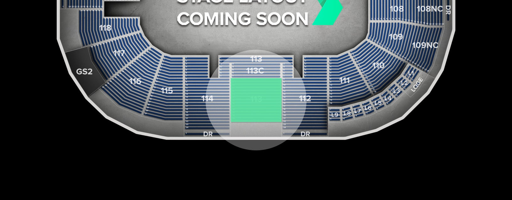Seat view from Lower
