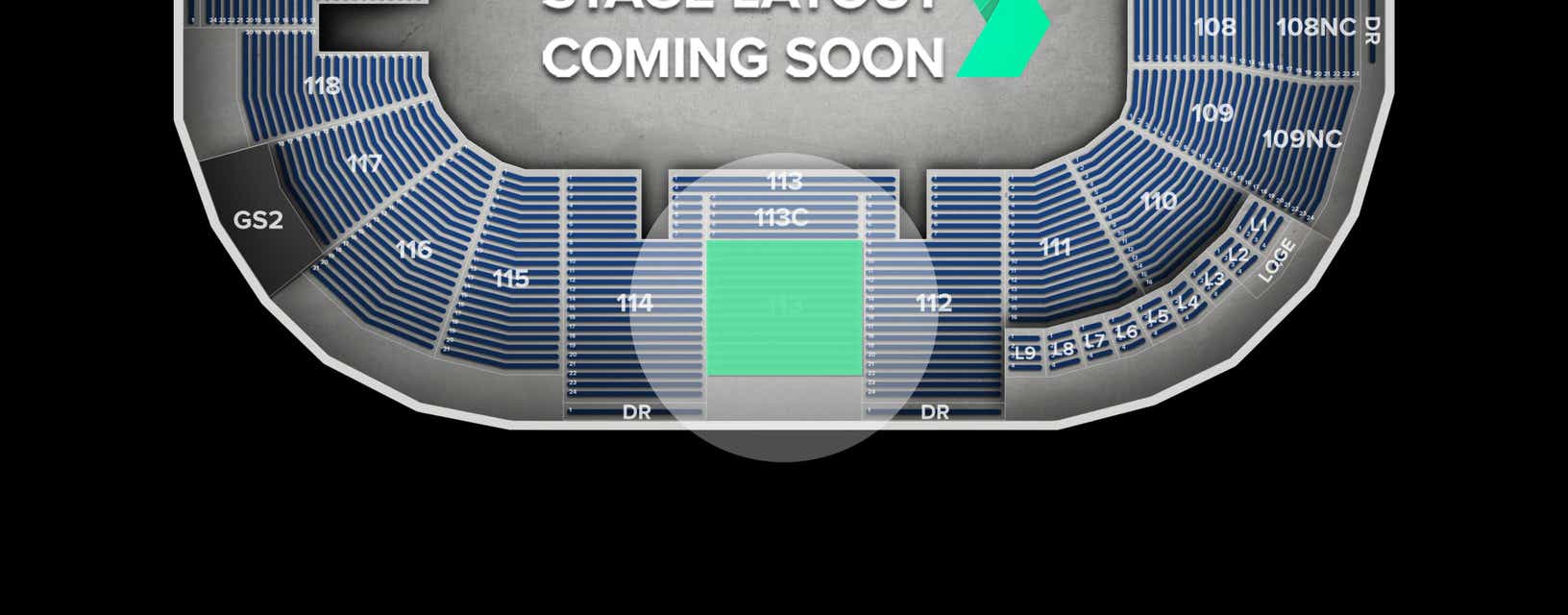 Seat view from Lower