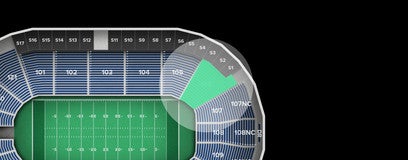 Seat view from Lower