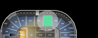 Seat view from Lower