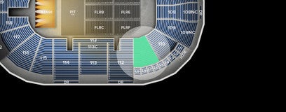 Seat view from Lower