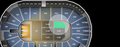 Seat view from Floor