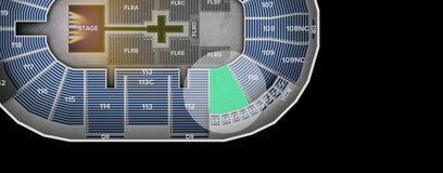 Seat view from Lower Bowl