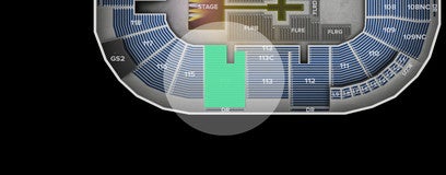 Seat view from Lower Bowl