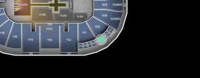 Seat view from Loge
