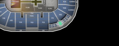 Seat view from Loge