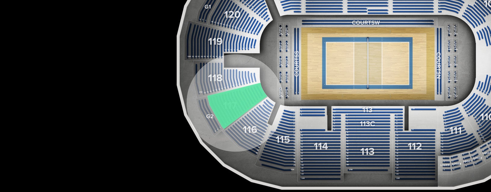 Seat view from Lower