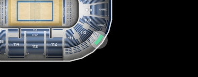 Seat view from Loge