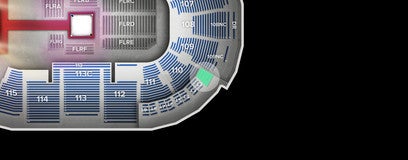 Seat view from Loge