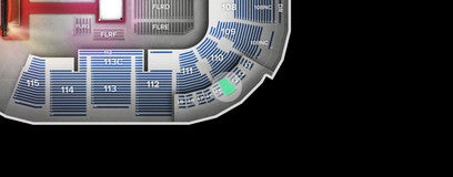 Seat view from Loge