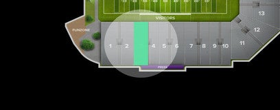 Seat view from Sideline