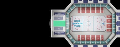 Seat view from Upper