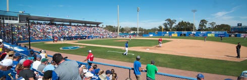 Seat view from Lower Infield