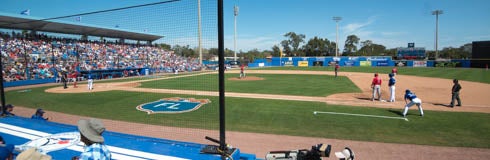 Seat view from Lower Infield