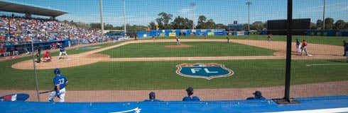 Seat view from Lower Infield