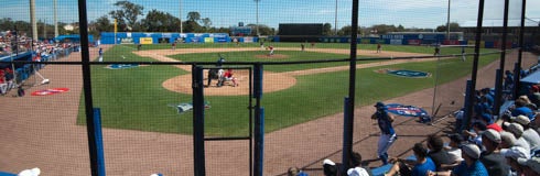 Seat view from Lower Infield