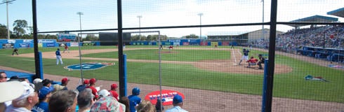 Seat view from Lower Infield