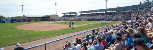 Seat view from Lower Infield