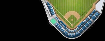 Seat view from Upper Infield