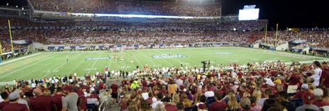 Seat view from Lower Sideline