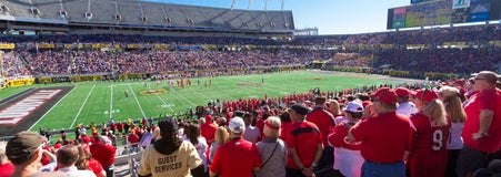 Seat view from Lower Sideline