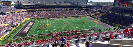 Seat view from Terrace Sideline