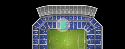 Seat view from Club Sideline