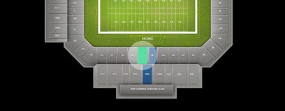 Seat view from Lower Sideline