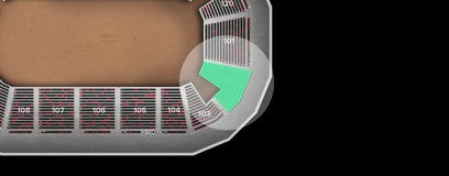 Seat view from Lower
