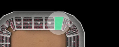 Seat view from Lower