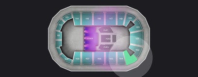 Seat view from Lower